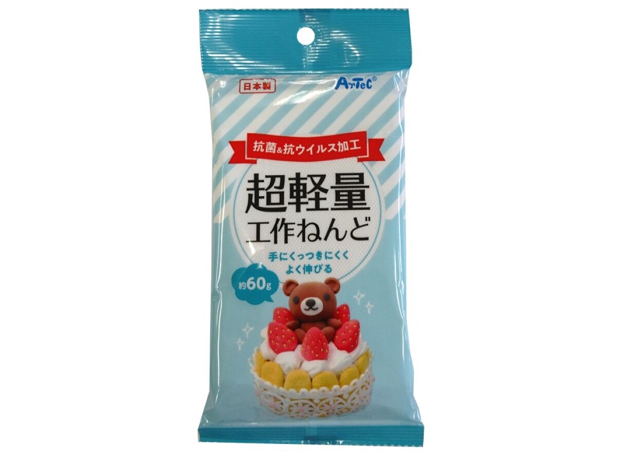 抗菌・抗ウイルス加工 超軽量工作ねんど -100均 通販 ダイソー