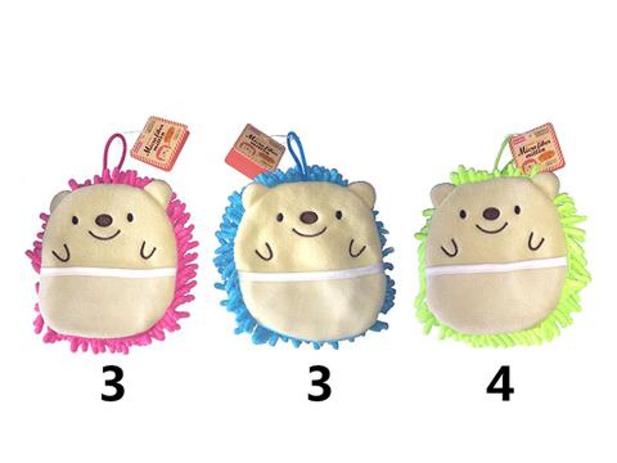 デコパージュ ハンドメイド ハンディモップ入れ クマちゃん 1点のみ