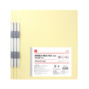 A4縦フラットファイル黄