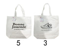 デザイントートバッグ(Bonne Journee&SNEAKER、42×40×13.5cm)