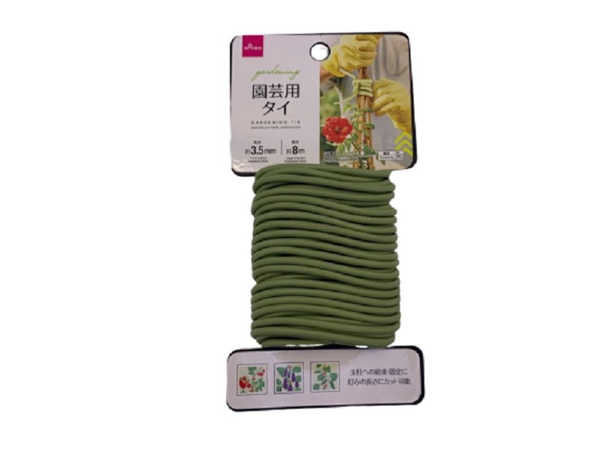 園芸用タイ（約3．5mm×8m） -100均 通販 ダイソーオンライン