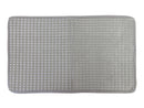 吸水マイクロファイバーバスマット(30cm×50cm、グレー)