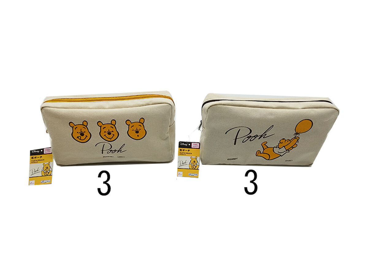 布ポーチ（くまのプーさん）FY、DC5 -100均 通販 ダイソー