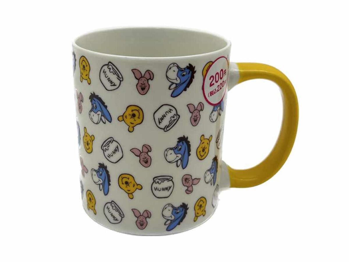 マグカップ、約350mL（くまのプーさん）総柄 -100均 通販