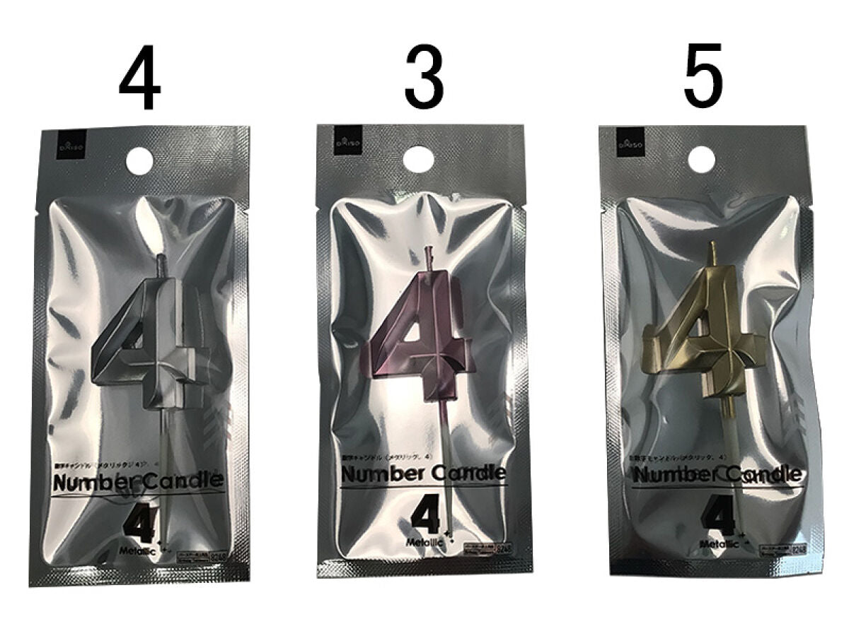 ◇オーダー用◇ダイカット 数字 ハート キャンドル ロウソク