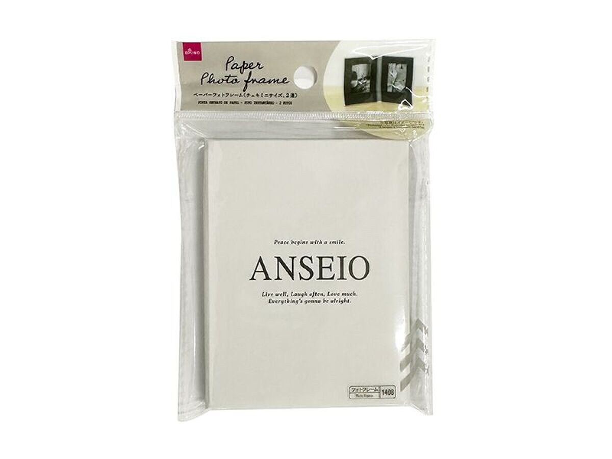 ペーパーフォトフレーム（チェキミニサイズ、２連） -100均 通販 ダイソーオンラインショップ【公式】