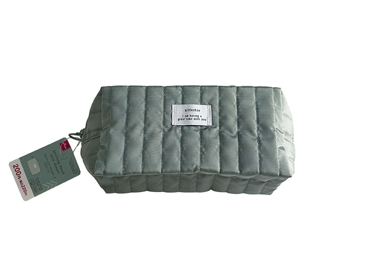 ②大人気 MCFC ポーチ キルティング グリーン ②大人気 MCFC ポーチ