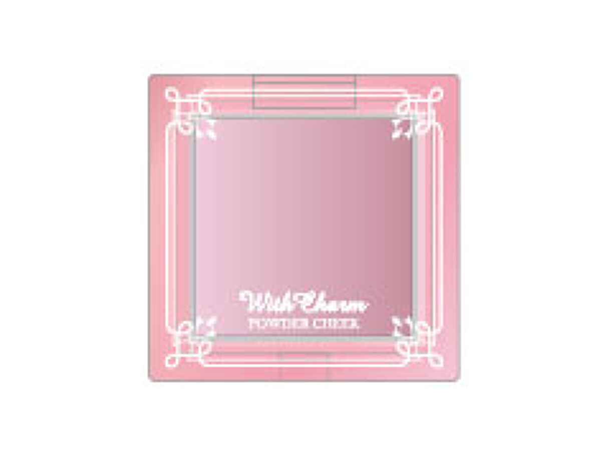 ＆．WithCharm パウダーチーク ラベンダーピンク -100均 通販