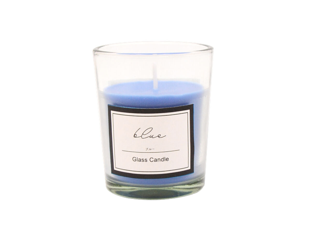 グラスキャンドル（ブルー） -100均 通販 ダイソーオンライン