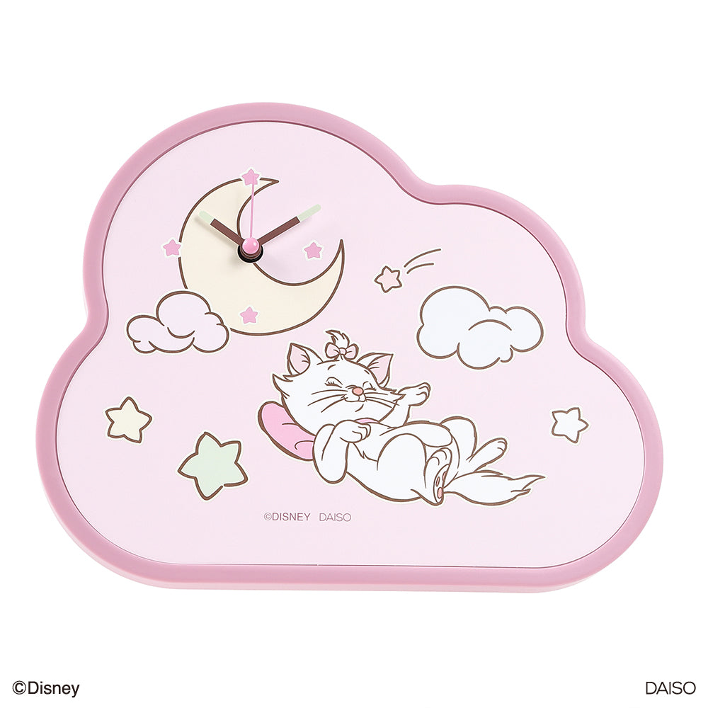 ダイカット置き掛け兼用時計（ディズニーマリー）DC9なし -100均