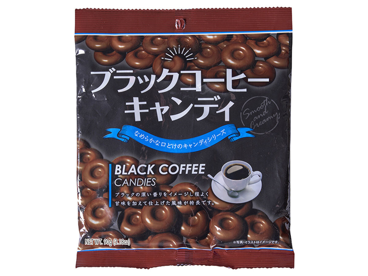 ファーストジャパン ブラックコーヒーキャンディ 90g 90 -100均