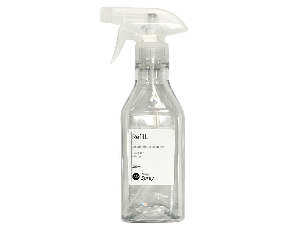 1dp スプレーボトル 角 クリア400mL -100均 通販 ダイソー