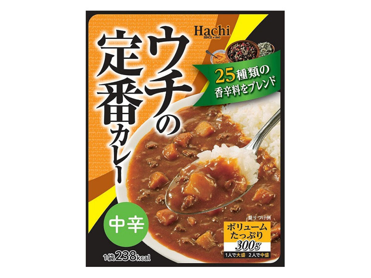 1,000円ポッキリ ハチ食品 好し カレー専門店のカレールー 中辛 180g×