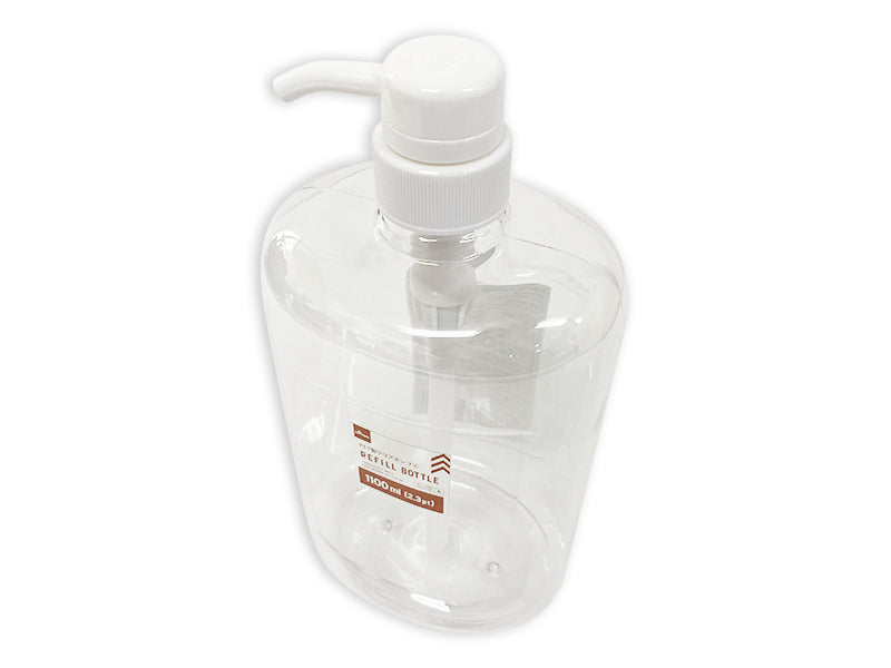 PET製クリアポンプ⑥1100ml -100均 通販 ダイソーオンライン