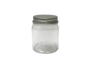 スチール蓋PET容器(エンボス、200mL)