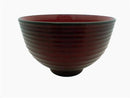 会津塗_洗浄機対応_筋目汁椀_赤溜内朱