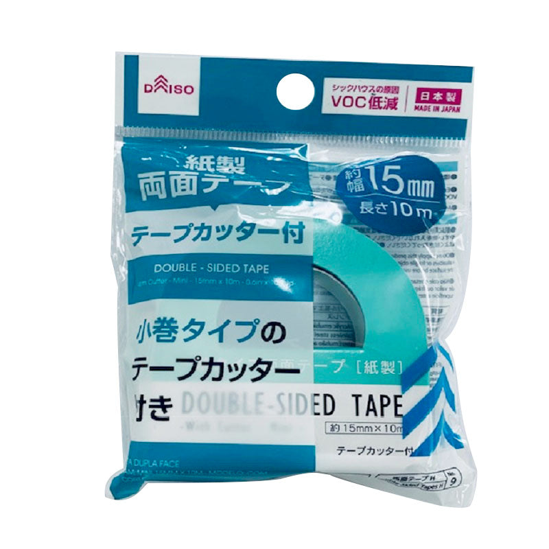 一般タイプ両面テープミニ_15mm×10m -100均 通販 ダイソー