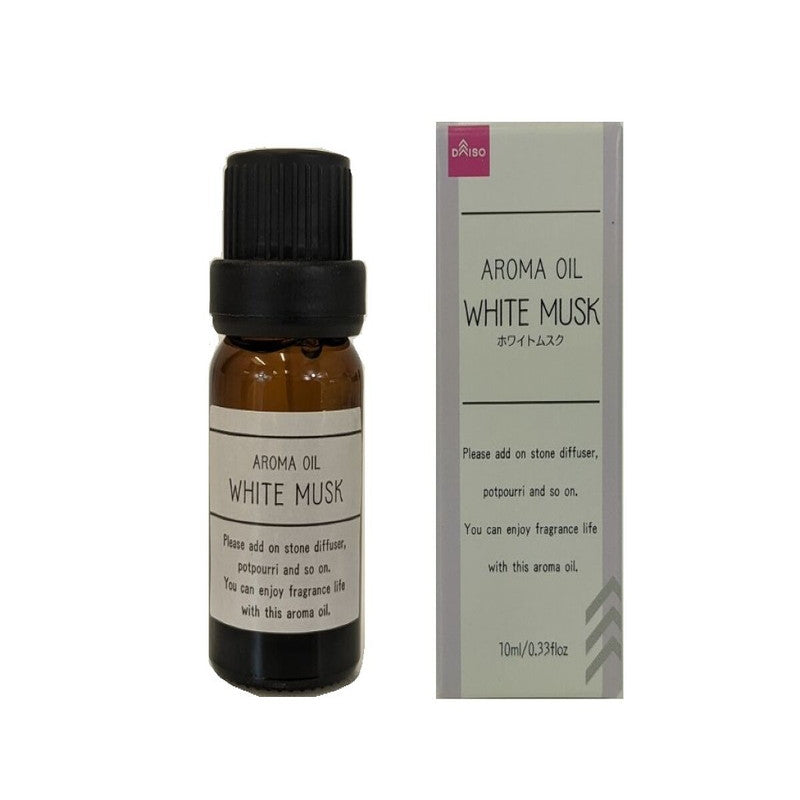 アロマオイル　ホワイトムスク1本10ml アロマオイル（ホワイトムスク） - 100均 通販 ダイソーネット