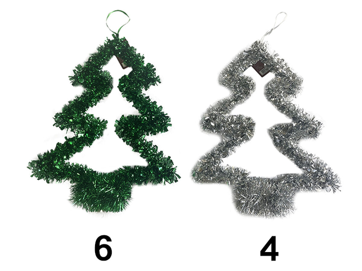 キラキラモールオーナメント（ツリーー） -100均 通販 ダイソー