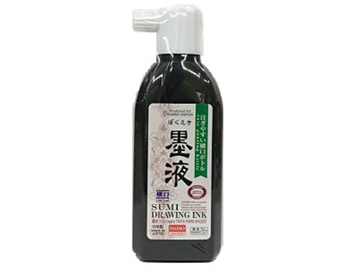 墨液_180ml（横口タイプ） - ダイソーオンラインショップ【公式】