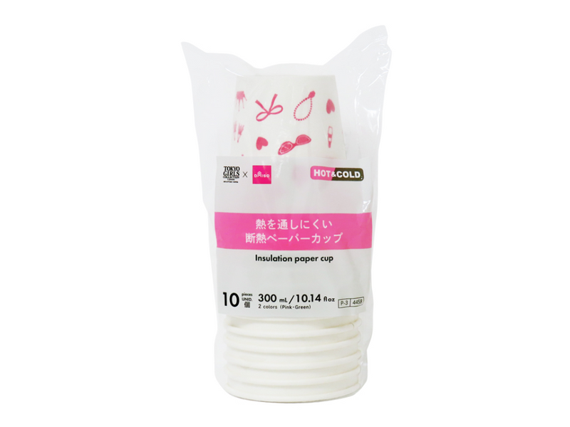 断熱ペーパーカップ（ＴＧＣ、１０個）３００ｍＬ