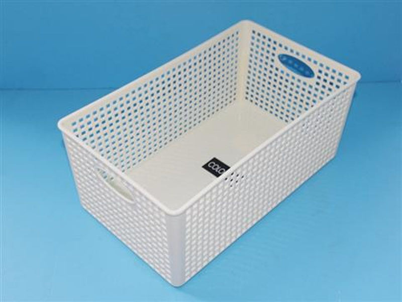 ＣＯＬＯＲＬＩＦＥメッシュバスケットＣＤサイズオフホワイト