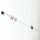 白い伸縮式つっばり棒８５―１２０ｃｍ．　φ１３ｍｍ　１６ｍｍ８５ｃｍ－１２０ｃｍ、Φ１３ｍｍ、Φ１６ｍｍ