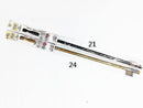 木目伸縮式つっぱり棒８５―１２０ｃｍ　φ１３ｍｍ　１６ｍｍ