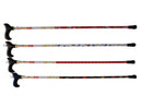 スチール製ステッキ花柄７４ｃｍ、７６ｃｍ、８０ｃｍ、８２ｃｍ、８４ｃｍ