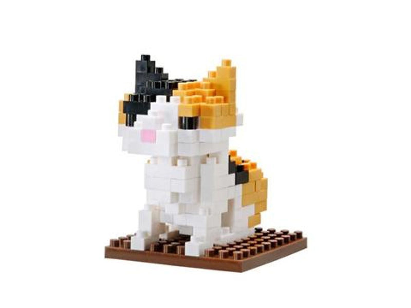 プチブロックシリーズ_三毛猫