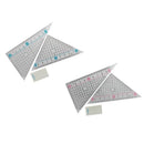 小学生　三角定規（２枚入）