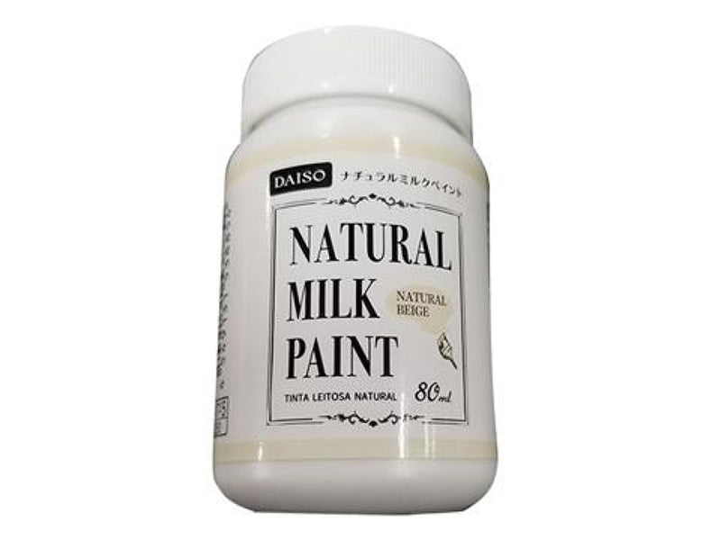 ③ナチュラルミルクペイント80ml_ナチュラルベージュ水性