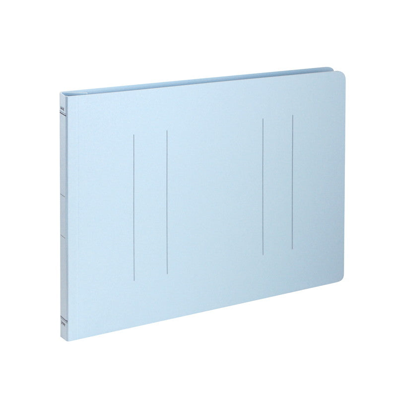 A4横フラットファイル青