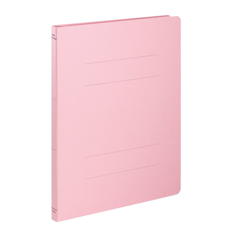 A4縦フラットファイル桃