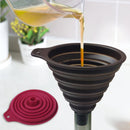 シリコーン折りたたみジョウゴ