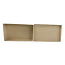 紙BOX（長方形、5サイズ、クラフト、無地C）