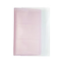 名刺ホルダー120ポケット3段（半透明パステル）