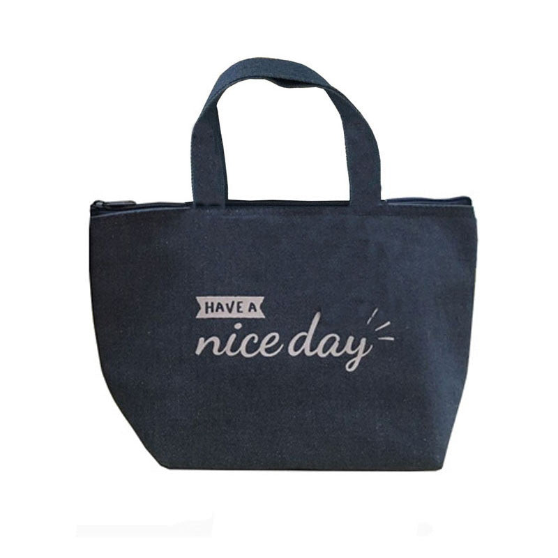 舟形ランチトートバッグ（デニム）