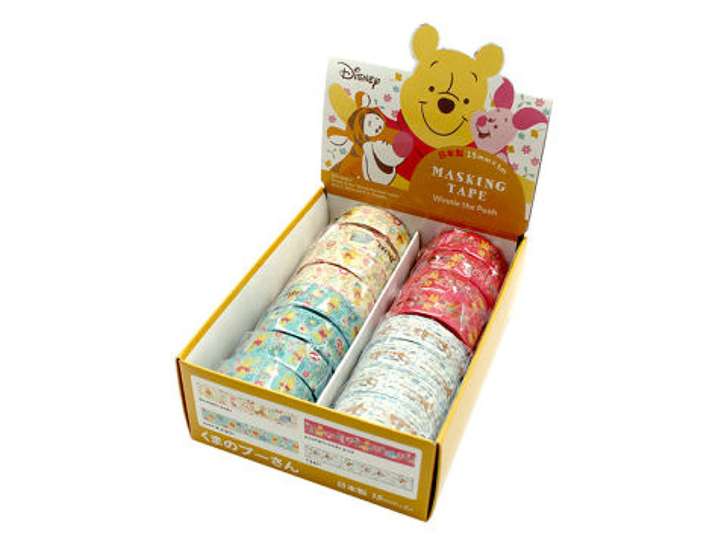 マスキングテープ（くまのプーさん_1．5cm×5m） -100均 通販