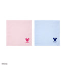 シャーリング刺繍ハンカチ（ミッキーアイコン）