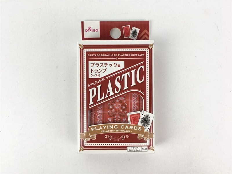 トランプ（プラスチック製、ケース付）