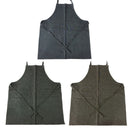 デニム風エプロン　８０ｘ７０ｃｍ