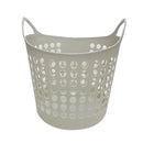 ランドリーバスケット（ソフトタイプ、ドット）２４Ｌ