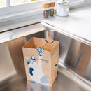 紙製水切りゴミ袋（ポップアップ、ネコ柄、15枚）