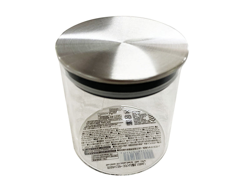 ガラスキャニスター（ステンレス蓋付）１５０ｍＬ