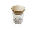 ガラスキャニスター（竹蓋付）６０ｍＬ