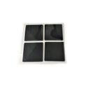 耐震マット（４枚、５ｃｍ×５ｃｍ×３ｍｍ、黒）