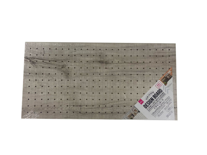デザインボード（３０ｃｍ×６０ｃｍ、ホワイト／ブラウン）