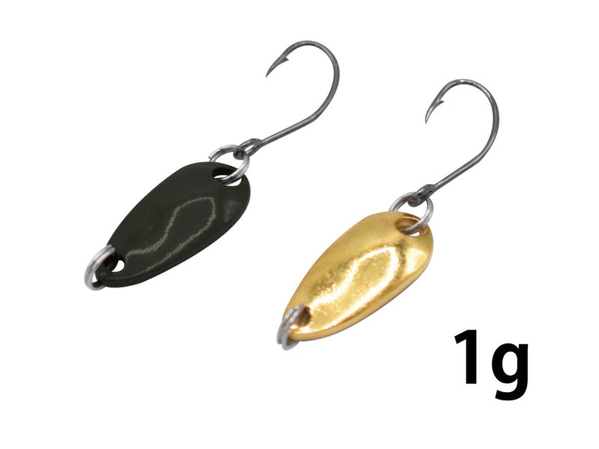 スプーン（1g、オリーブ×ゴールドカラー） -100均 通販 ダイソー