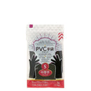 ＰＶＣ手袋（ブラック、Ｓ）